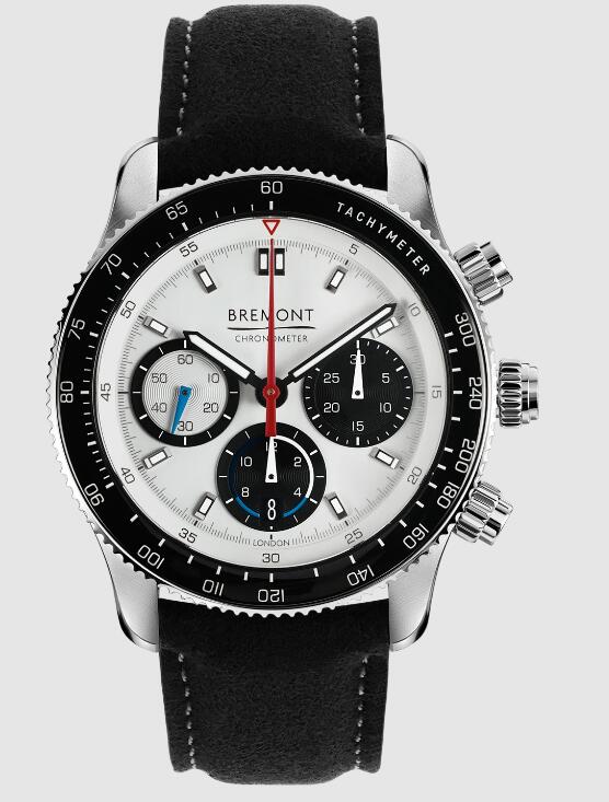 Bremont WR-22 Black Alcantara Strap Replica Watch